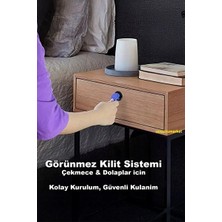 Orvessa Gizli ve Akıllı Çekmece Kilidi ile Eşyalarınızı Koruyun Koruyucu ve Kilit