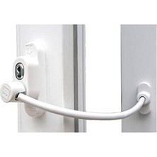 Orvessa Pvc Pencere Güvenlik Kilidi, Çocukların Pencere Erişimini Engeller Koruyucu ve Kilit