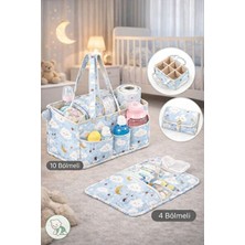 Orvessa Taşınabilir Bebek Bakım Organizeri, Çiftli Set ile Pratik Kullanım Bebek Bakım Çantası