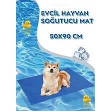 Orvessa Serinletici Evcil Hayvan Yatak Matı, Yaz Ayları Için Ideal Kedi ve Köpek Yatağı 50X90 cm