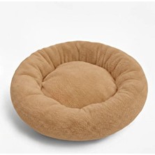 Orvessa Ortopedik Pet Simit Yatak, Kaygı Azaltıcı Konfor Kedi ve Köpek Yatağı