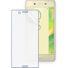Schitec Sony Xperia-X Uyumlu Ön Yüzey Nano Şeffaf Hidrojel Ekran Koruyucu