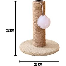 Orvessa Mini Kedi Tırmalama Tahtası - Kompakt ve Eğlenceli Tasarım Kedi Tırmalaması