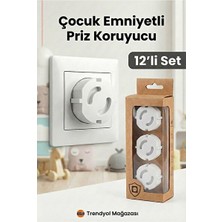 Orvessa Priz Kapağı ve Koruyucu Set, 12 Parça Güvenlik Çözümü Koruyucu ve Kilit