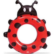 Orvessa Eğlenceli Lady Bug Böceği Kolluğu ile Güvenli Yüzme Deneyimi Kolluk & Simit