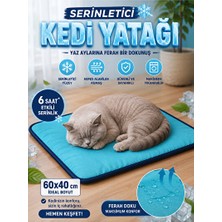 Orvessa Çift Fonksiyonlu Serinletici ve Sıcak Kedi Yatağı 60X40 cm Kedi ve Köpek Yatağı