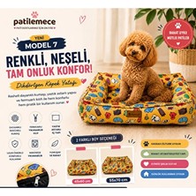 Orvessa Dikdörtgen Model 7 Kedi ve Köpek Yatağı, Pratik ve Konforlu Uyku Alanı