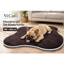 Orvessa Memory Foam Köpek Paspası - Kaymaz Taban ve Su Emici Özellikli Kedi ve Köpek Yatağı 90X60 cm