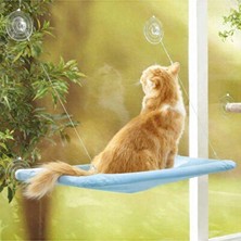 Orvessa Cam ve Duvara Yapışan Pencere Yatağı Kedi ve Köpek Yatağı
