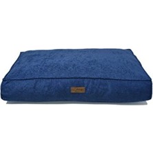 Orvessa Plus Soft Mavi Yatak, Yumuşak ve Konforlu Uyku Alanı Kedi ve Köpek Yatağı 76X56X13 cm