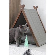 Orvessa Sevimli ve Güvenli Kedi Evi Kedi ve Köpek Yatağı