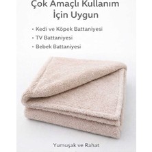 Orvessa Çok Amaçlı Evcil Hayvan Battaniyesi, Yumuşak ve Çok Yönlü Kullanım Kedi ve Köpek Yatağı