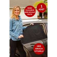 Orvessa Uv Koruma Yan Cam Güneşlik Sineklik Seti Oto Güneşlik Perde