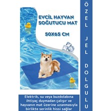 Orvessa Soğutucu Jel Dolgulu Hafif Kedi ve Köpek Yatağı
