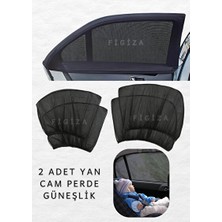 Orvessa Uv Işınlarını Engelleyen Bebek ve Emzirme Yan Cam Güneşliği Oto Güneşlik Perde