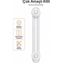 Orvessa Büyük Boy Çok Amaçlı Güvenlik Emniyet Kilidi, Uzun ve Güçlü Tasarım Koruyucu ve Kilit