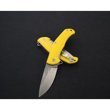 Coyan Knives N690 Çelik Sarı Abs Kabze 001