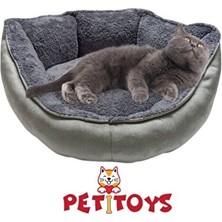 Orvessa Orta Boy Yumuşak Kedi ve Köpek Yatağı 55 cm Çap