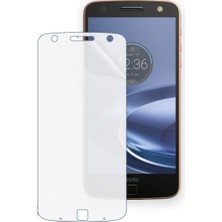 Schitec Motorola Z Force Uyumlu Ön Yüzey Nano Şeffaf Hidrojel Ekran Koruyucu