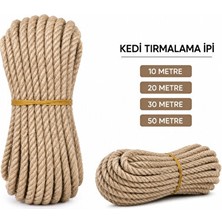 Orvessa 6mm Kedi Tırmala Ipi, Uzun ve Dayanıklı Tırnak Bakım Ipi Kedi Tırmalaması