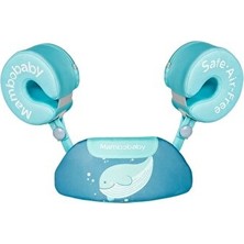 Orvessa Mambobaby Bebek ve Çocuklar Için Mavi Yüzme Kolluğu ve Can Yeleği, Güvenli Kolluk & Simit