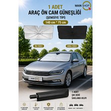 Orvessa Sedan Uyumlu Katlanabilir Ön Cam Güneşliği, Gölgelik ve Koruma Oto Güneşlik Perde