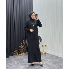 Moda Yağmur Başak Elbise Siyah