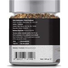 Maxi Trendy Pruf Pizza Makarna Baharatı/pizza Pasta Seasoning 145 Gr. Sağlıklı Cam Kavanoz