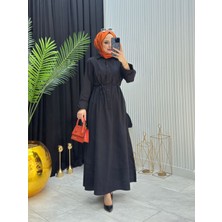 Moda Yağmur Gömlek Tunik Siyah