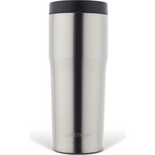 Maxi Trendy Sızdırmaz Vakumlu Çıft Katmanlı Çelik Bardak Termos 480 ml 6 Saat Sıcak / 12 Saat Soğuk - Metalik Gri