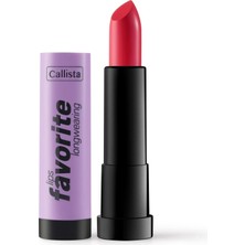 Maxi Trendy Callista Lips Favorite Longwearing Lipstick Kalıcı Ruj 305 Happy Mantra, Pembe