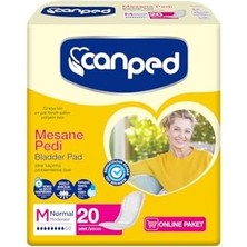 Maxi Trendy Canped Mesane Pedi Normal 20 Adet
