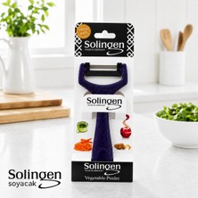 Solingen Sebze Soyacağı Paslanmaz Çelik Keskin Bıçaklı Patates Meyve Havuç Salatalık Soyacağı Ergonomik  Soyacak Sariva Home