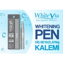 White Via WhiteVia Pap Teknolojili Diş Beyazlatma Kalemi 2 ml | Peroksitsiz Diş Beyazlatıcı Kalem Silver
