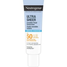 Maxi Trendy Ultra Sheer Hydrating Fluid SPF50 Yüz Güneş Koruyucu 50 ml