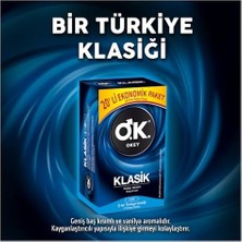 Maxi Trendy Klasik Ekonomik Prezervatif 20 Adet