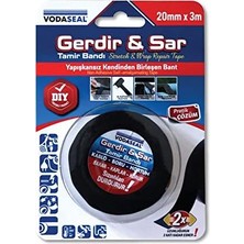 Maxi Trendy Gerdir & Sar Tamir Bandı, Siyah
