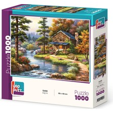Maxi Trendy Dağ Evi 1000 Parça Puzzle