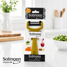 Solingen Sebze Soyacağı Paslanmaz Çelik Keskin Bıçaklı Patates Meyve Havuç Salatalık Soyacağı Ergonomik  Soyacak Sariva Home