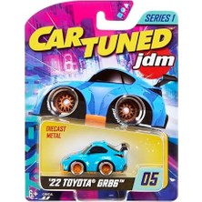 Maxi Trendy Jdm Seri 1 2022 Toyota GR86, Mavi, Diecast Metal Oyuncak Araba, Koleksiyon Figürü