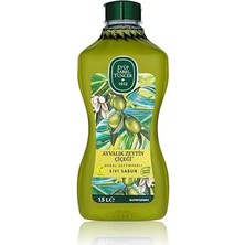 Maxi Trendy Doğal Zeytinyağlı Sıvı Sabun Ayvalık Zeytin Çiçeği 1,5 L Pet Şişe 1 Paket