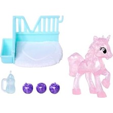 Maxi Trendy 105733728, Evi Arkadaşım, Figürü ve Özel Küçük Ahır, Çeşitli Aksesuarlar, Saç Bantlı Tatlı Bir Elbisesi Ile Birlikte, 12CM
