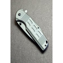 Depo Trend Depotrend YA-A332 Ithal Yarı Otomatik Rulmanlı Tamamı Metal Çakı (21 Cm)