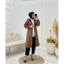 Moda Yağmur Suna Deri Kap Taba