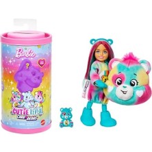 Maxi Trendy Cutie Reveal Sevimli Ayıcıklar Chelsea Küçük Bebek ve Aksesuarları, Pelüş Hayvan Kostümü ve Renk Değişimi Dahil 6 Sürpriz Içeren 2. Seri (Stiller Çeşitlilik Gösterebilir), JGH75