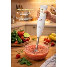 Maxi Trendy Yh-83 Çubuk El Blenderi – Turbo Fonksiyonlu, Kolay Temizlenebilir