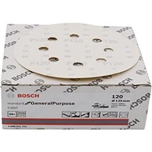 Maxi Trendy C450 125 mm 120 Kum 8 Delikli One Zımpara