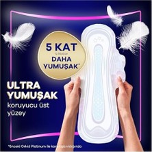 Maxi Trendy Platinum Hijyenik Ped Gece Ekstra Plus (Boy 5) Süper Ekonomik Paket 14 Adet Ped