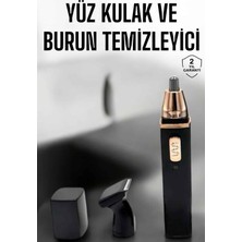 Aesco Seyahat Tipi Mini Taşınabilir Siyah Burun Kulak Yanak Kıl ve Tüy Temizleme Makinesi