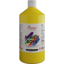 Maxi Trendy Sarı Akrilik Boya 1000 gr